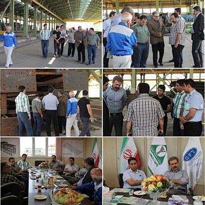 حضور شرکت های تحت پوشش شرکت سرمایه گذاری گسترش فولاد تبریز در نمایشگاه بین المللی صنعت ساختمان باکو
