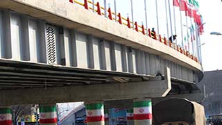 مراسم افتتاح پل روگذر شهيدان صبور (اره گر)