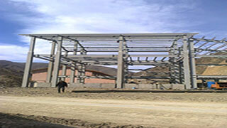 پروژه ساخت و نصب سازه های فلزی اتاقک های كنترل پست برق سد حاجيلرچای شهر خاروانای شهرستان ورزقان