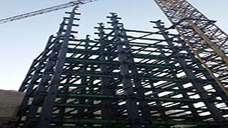 پروژه ساخت و نصب سازه های فلزی ساختمان مدیریت بانک کشاورزی استان آذربایجان شرقی