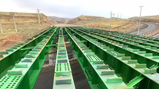 پروژه ساخت و نصب سازه های فلزی پل راه آهن میانه - تبریز