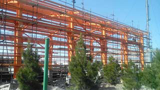 پروژه ساخت و نصب سازه های فلزی سوله در پالایشگاه تبریز